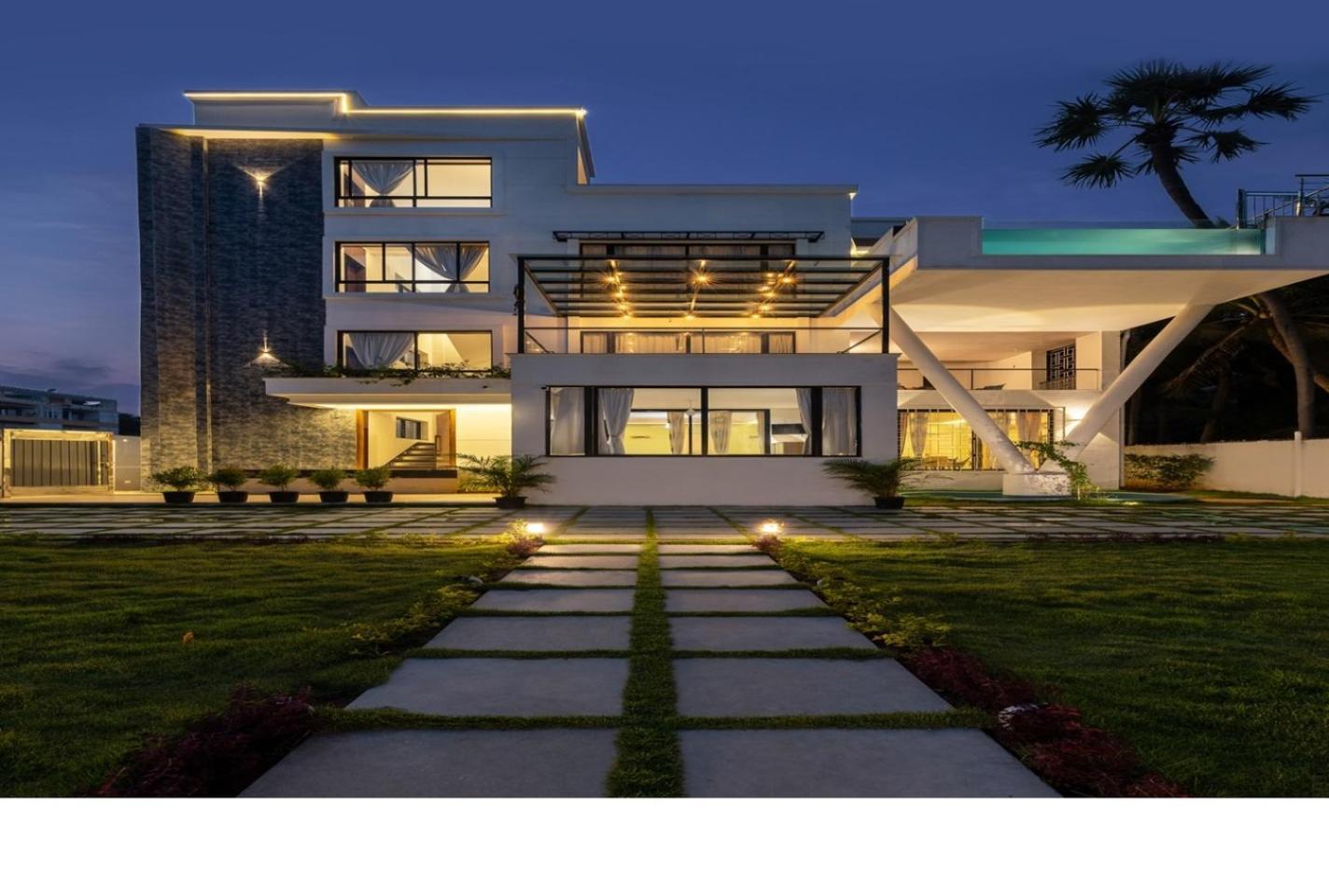 The Serene Shores - Luxury Private Villa Pondicherry Exterior foto